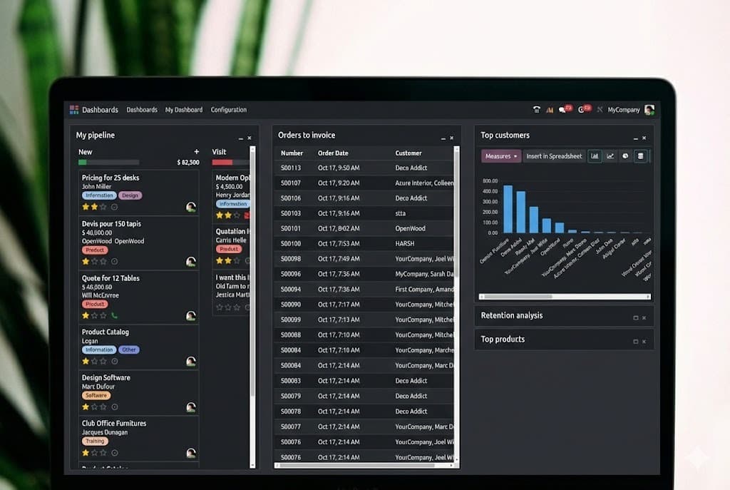 Data Analytics Dashboard Mockup