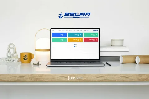 Multi-branch Sales & Accounts ERP project interface